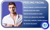 Peeling facial hombre