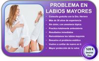 Problema en labios mayores